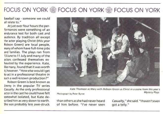 Article: University of York, Crapevine, Septembre 1992